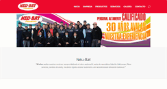 Desktop Screenshot of neubat.cl